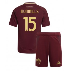 AS Roma Mats Hummels #15 Dětské Domácí dres komplet 2024-25 Krátký Rukáv (+ trenýrky)